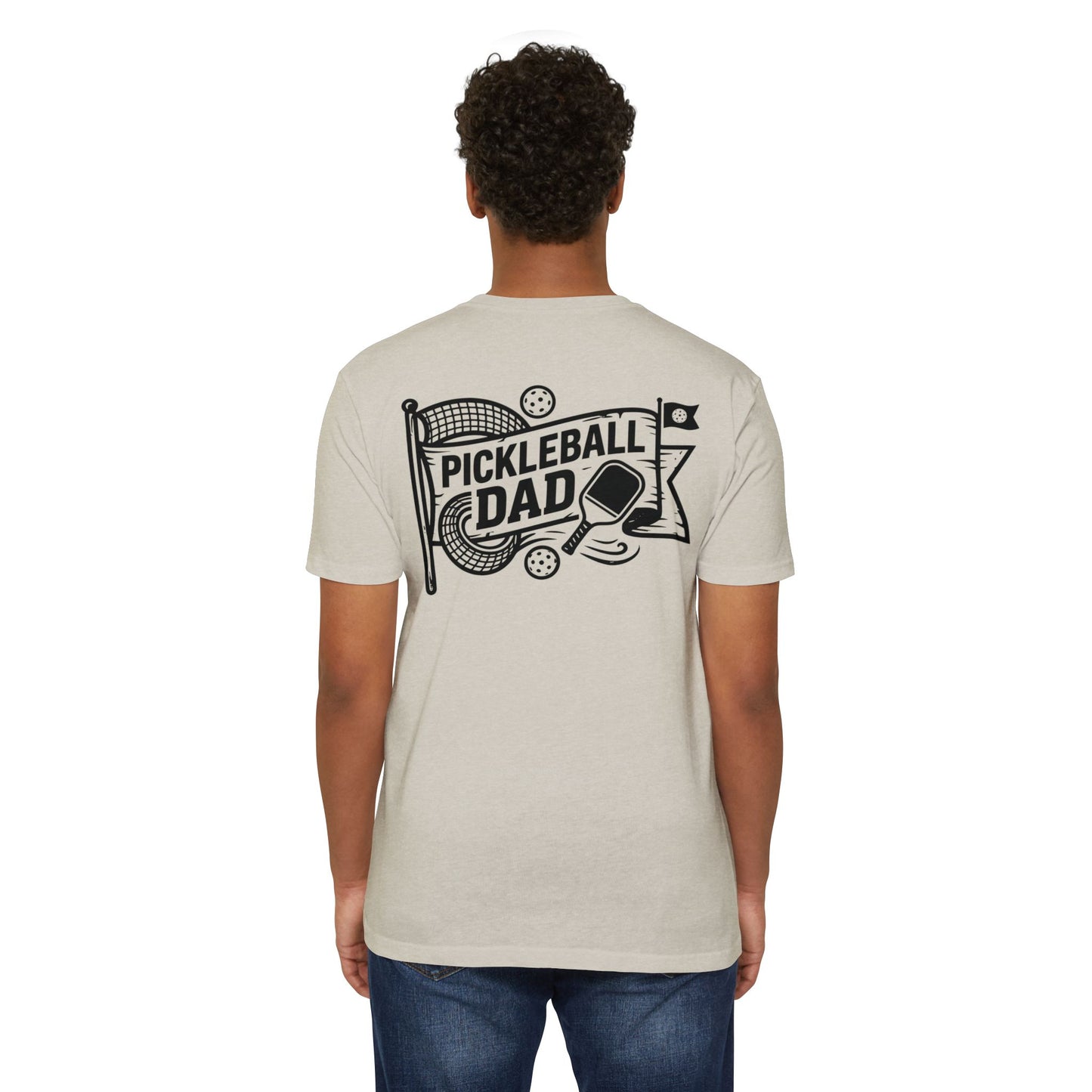 Pickleball Dad T‑Shirt — Vintage Pickleball Design for Dads