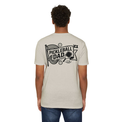 Pickleball Dad T‑Shirt — Vintage Pickleball Design for Dads