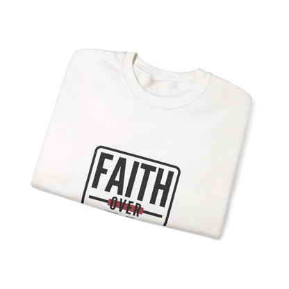 Faith Over Fear Sweatshirt | hometown pride, city basketball