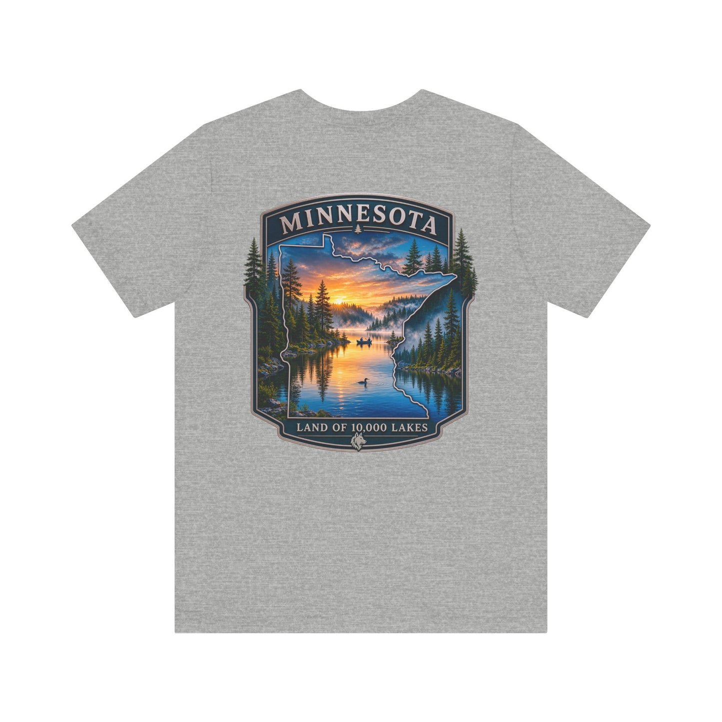 Minnesota Lakes Sunset T‑Shirt