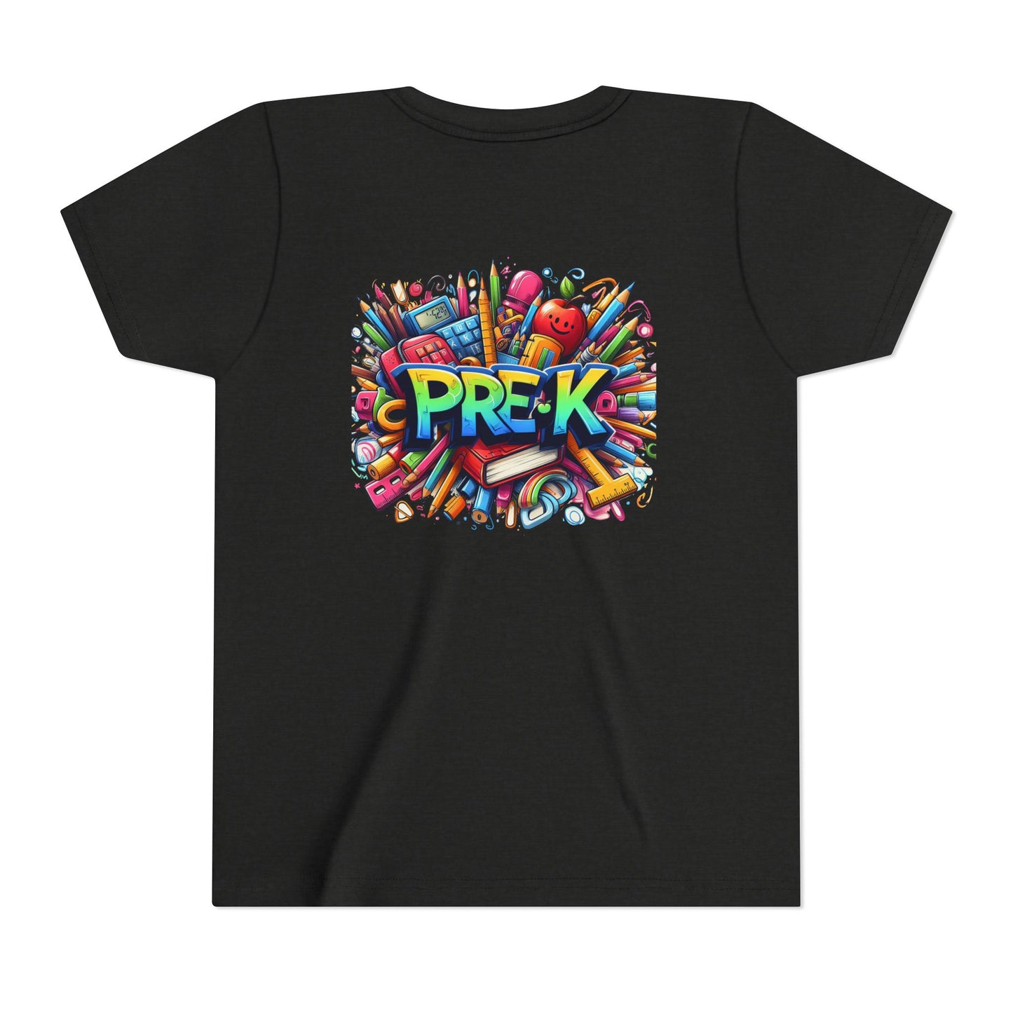 PRE-K Kids Tee — Colorful Back-to-School Pre-K Shirt for Preschoolers