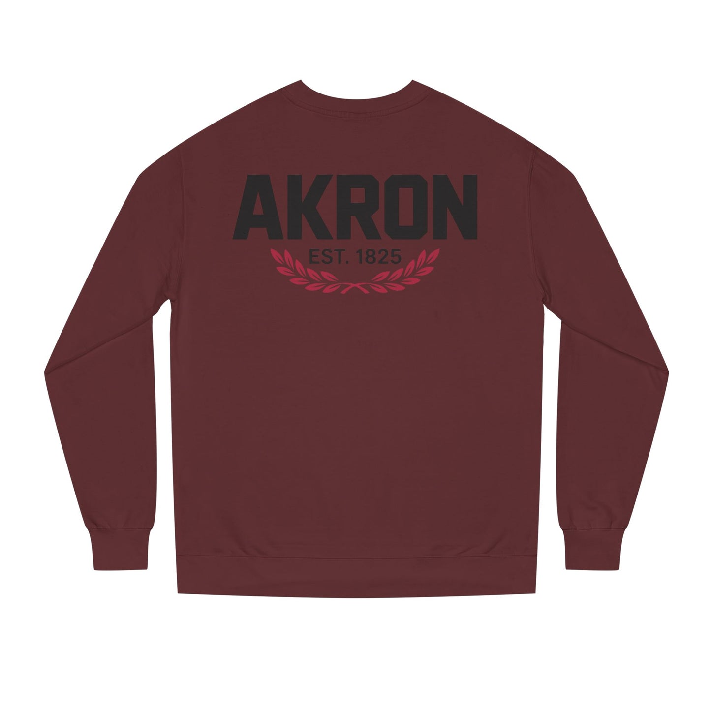 Akron Est. 1825 Crewneck Sweatshirt — Vintage City Pride Pullover
