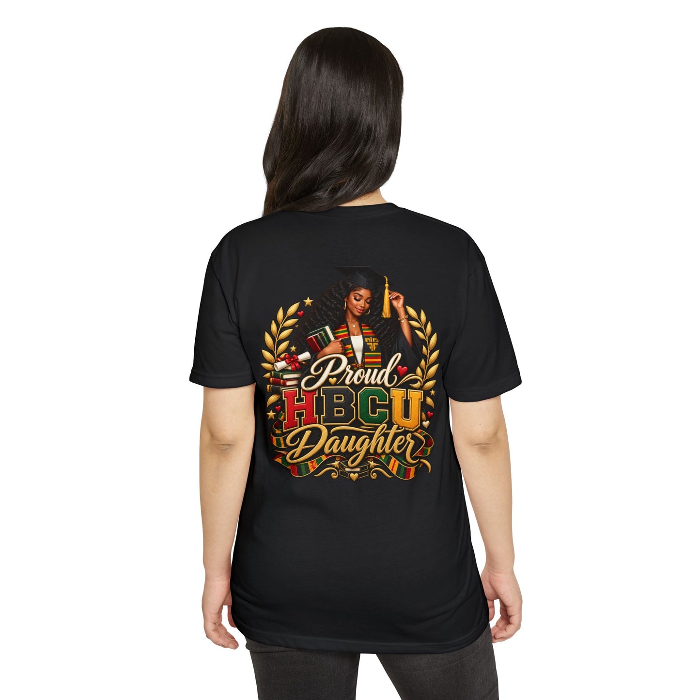 Proud HBCU Daughter T-Shirt – Graduation & Black College Pride Tee