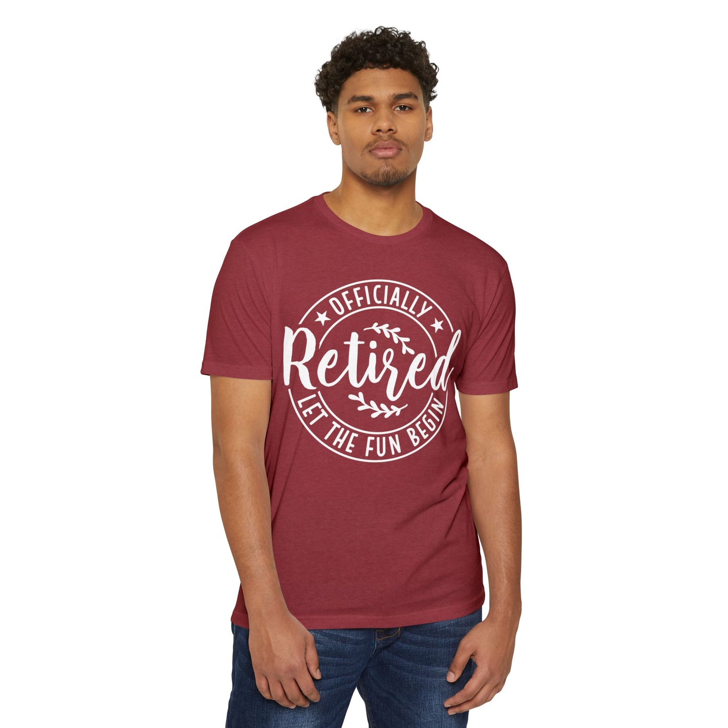 Retired T-Shirt – "Officially Retired, Let the Fun Begin" Retirement Tee
