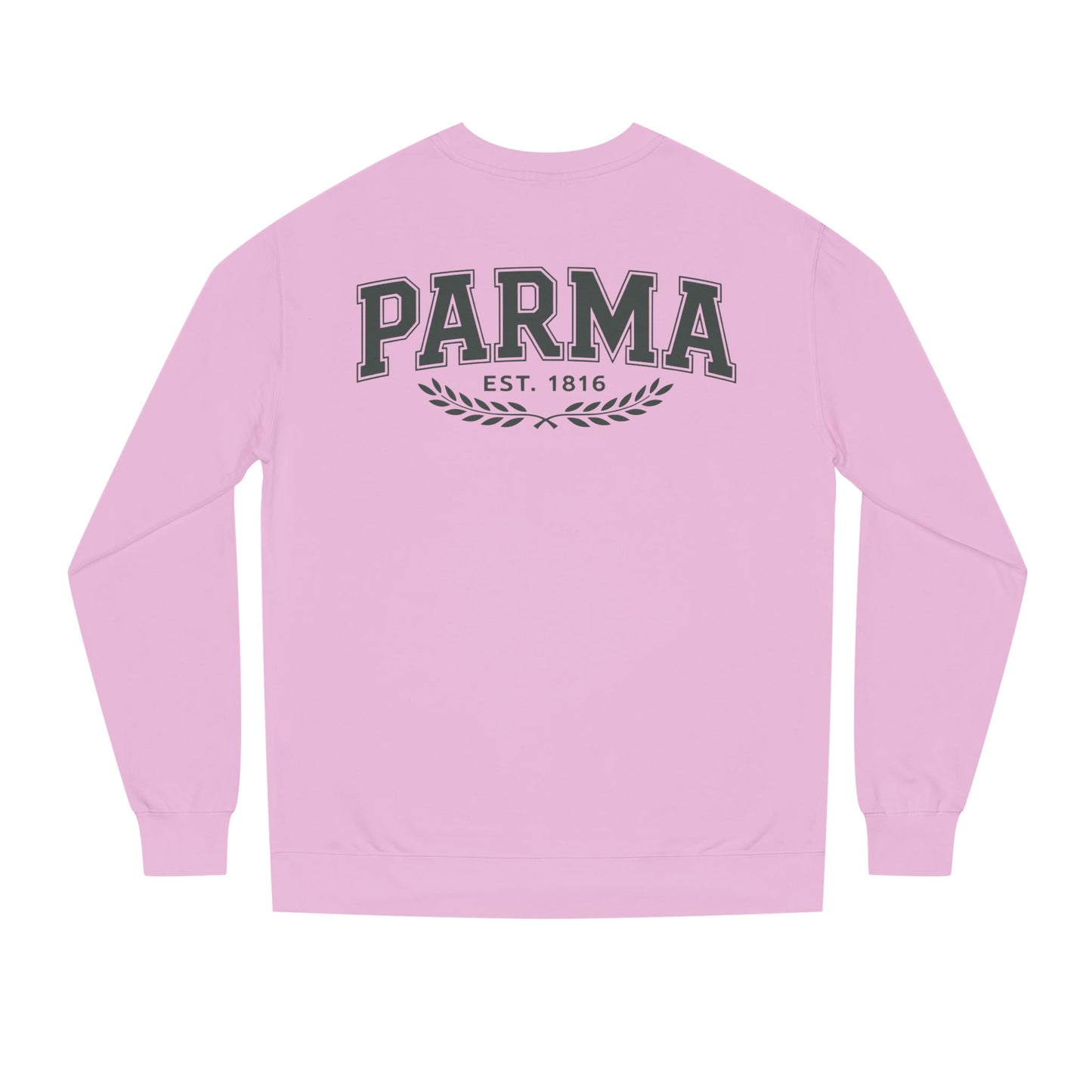 Parma Vintage Crewneck Sweatshirt — 'PARMA EST. 1816' Collegiate Pullover