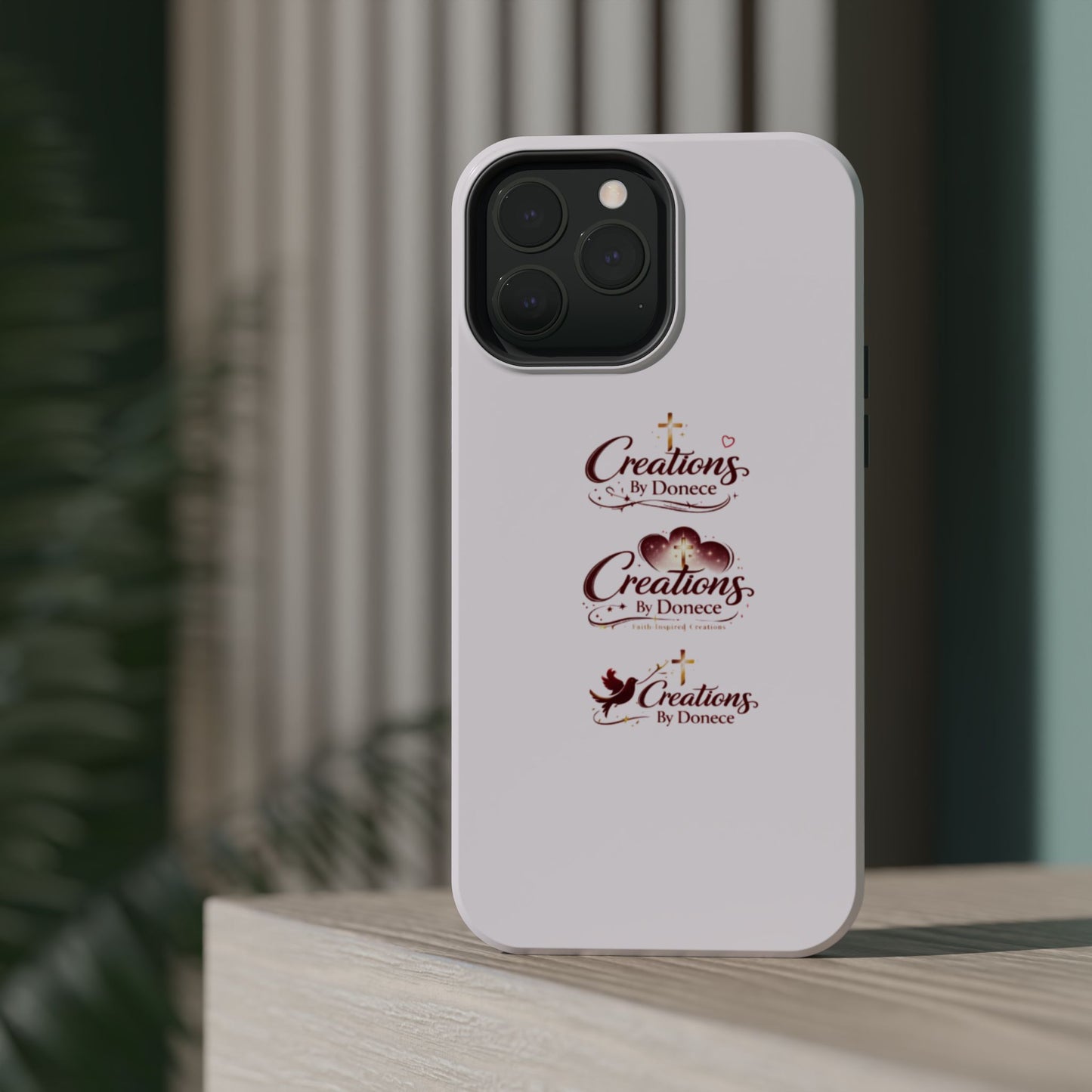 Magnetic Impact-Resistant Phone Case – Creations by Dionesa Logo
