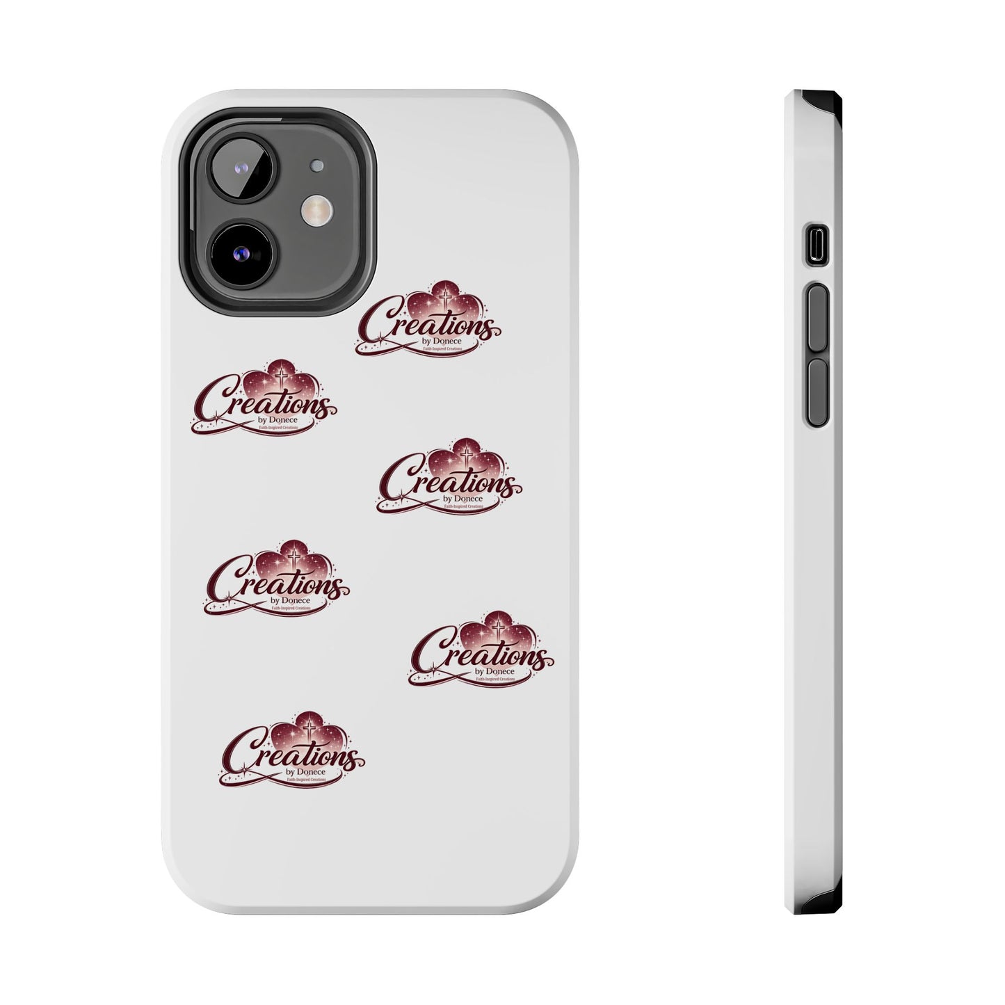 Logo Pattern Tough Phone Case — Creations Repeat Design
