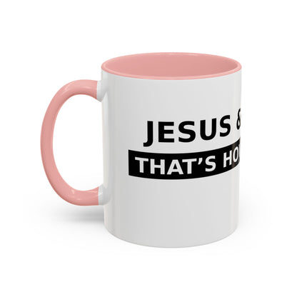 Coffee Mug — 'Caffeine & Insulin: That’s How I Function' Accent Mug