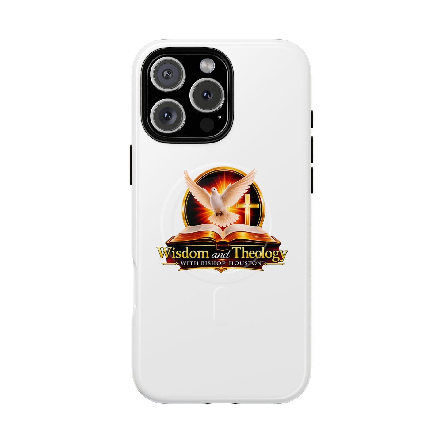Wisdom and Theology Phone Case — Tough Magnetic Christian iPhone Cover