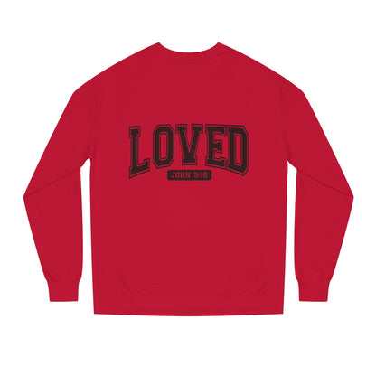 Loved John 3:16 Sweatshirt — Christian Faith Crewneck