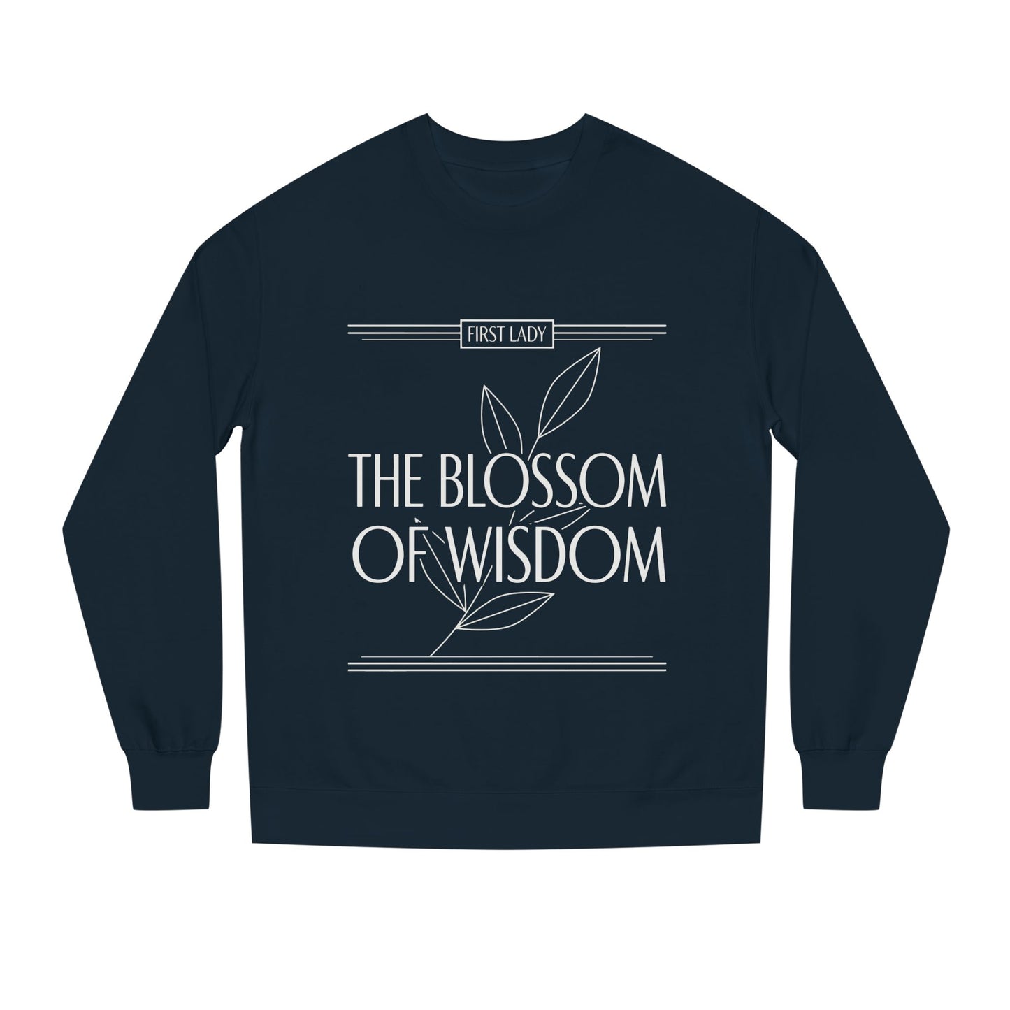 Blossom of Wisdom Sweatshirt — "The Blossom of Wisdom" Floral Crewneck