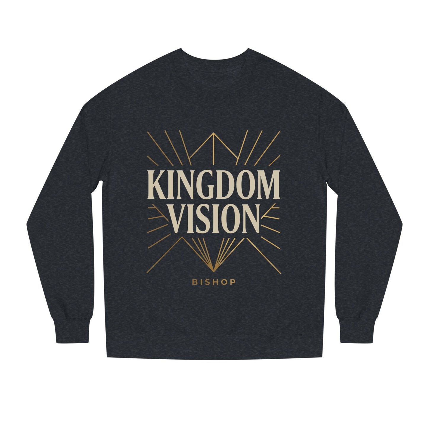 Kingdom Vision Sweatshirt — Faith-Based Inspirational Crewneck