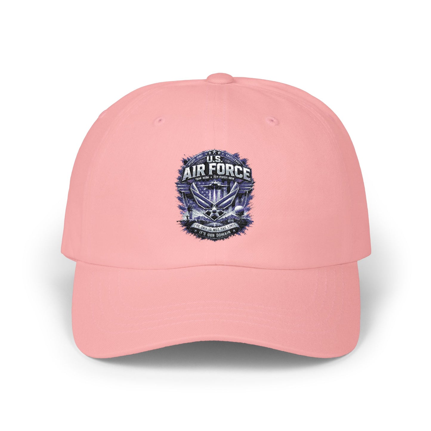 Air Force Emblem Classic Dad Cap — Vintage Military Baseball Hat