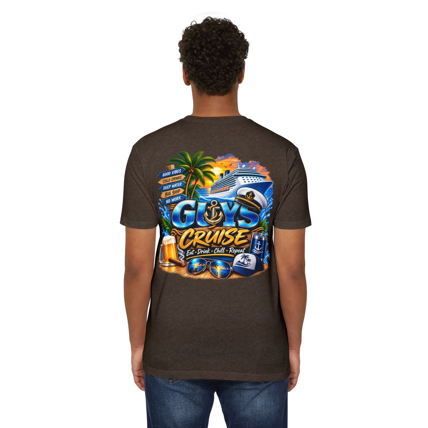 Cruise Guys T-Shirt — "Guys Cruise" Vacation Tee