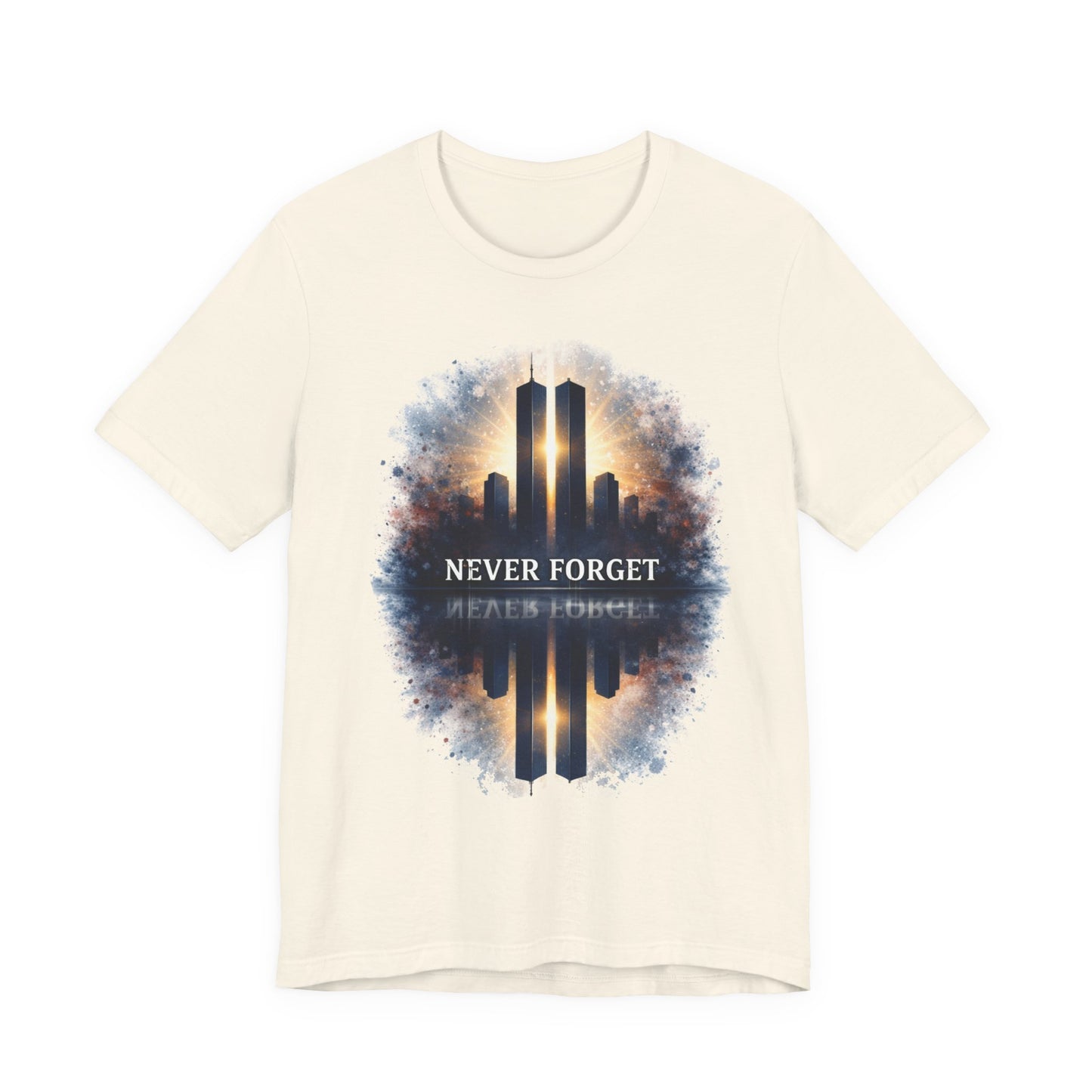9/11 Never Forget Tee — World Trade Center Memorial Shirt