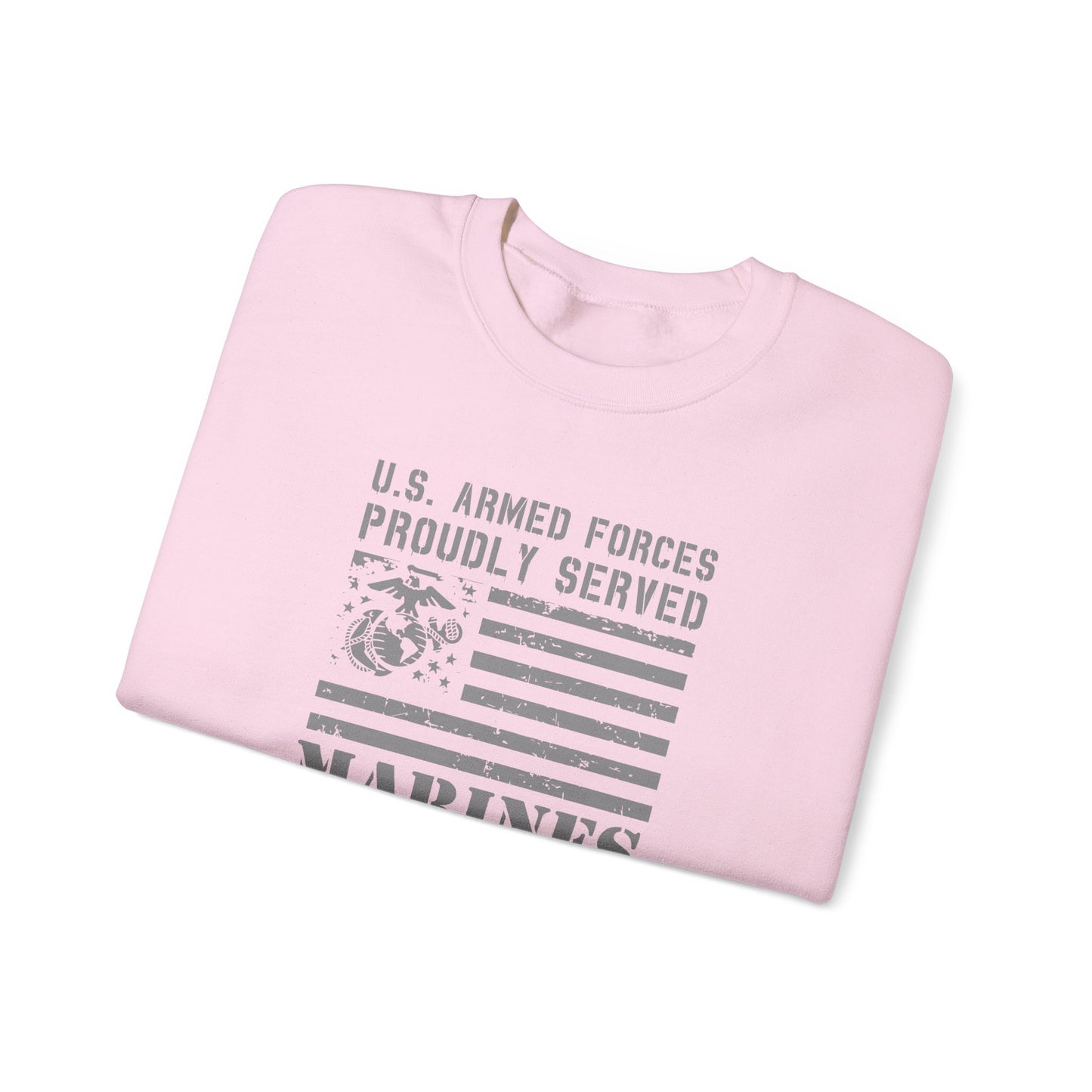 U.S. Armed Forces Proudly Served Marines Sweatshirt