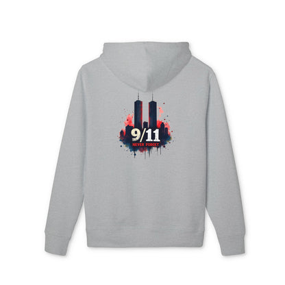 9/11 Never Forget Hoodie — World Trade Center Memorial Sweatshirt
