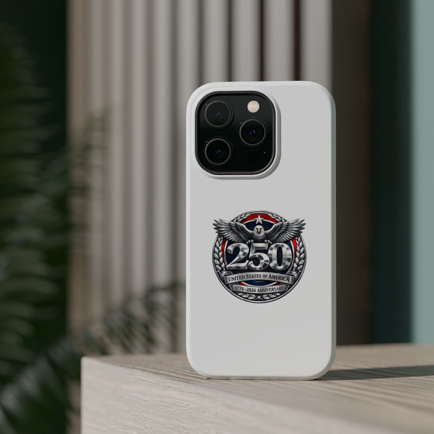iPhone Magnetic Impact Case — 250th Anniversary Eagle Badge Design
