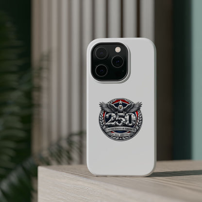 iPhone Magnetic Impact Case — 250th Anniversary Eagle Badge Design