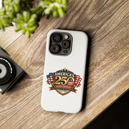 25th Anniversary Patriotic Phone Case — America’s Celebration Design