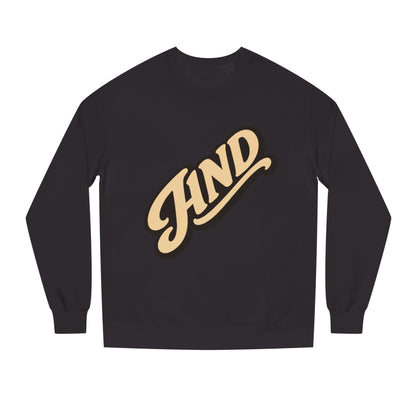 Kind Script Sweatshirt — Retro 'KIND' Graphic Crewneck