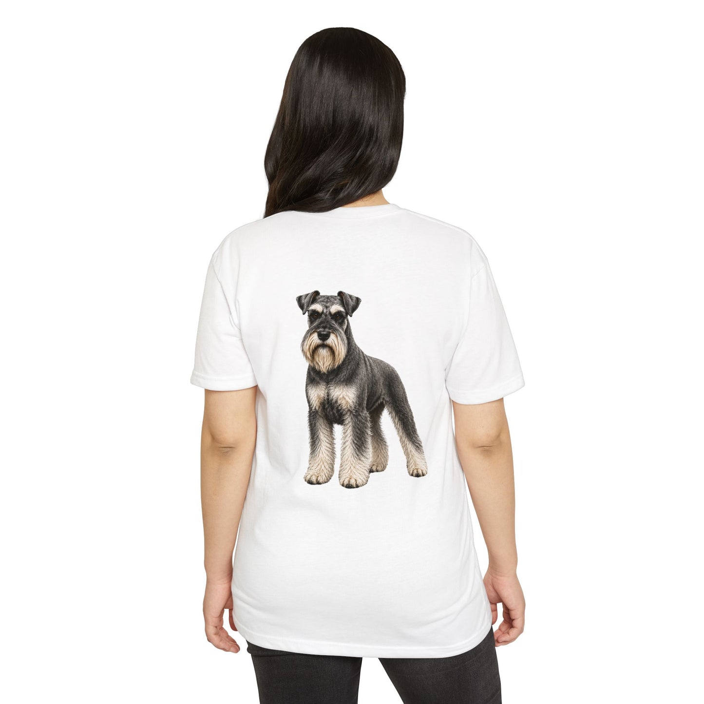 Schnauzer Dog T-Shirt — Realistic Schnauzer Graphic Tee for Dog Lovers