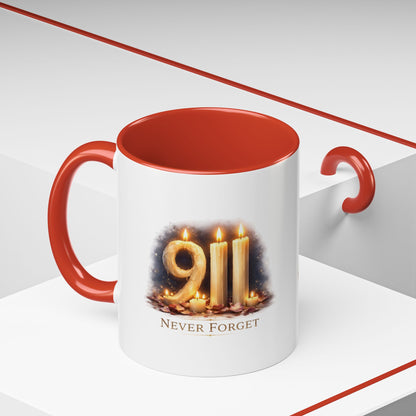 9/11 Never Forget Memorial Coffee Mug