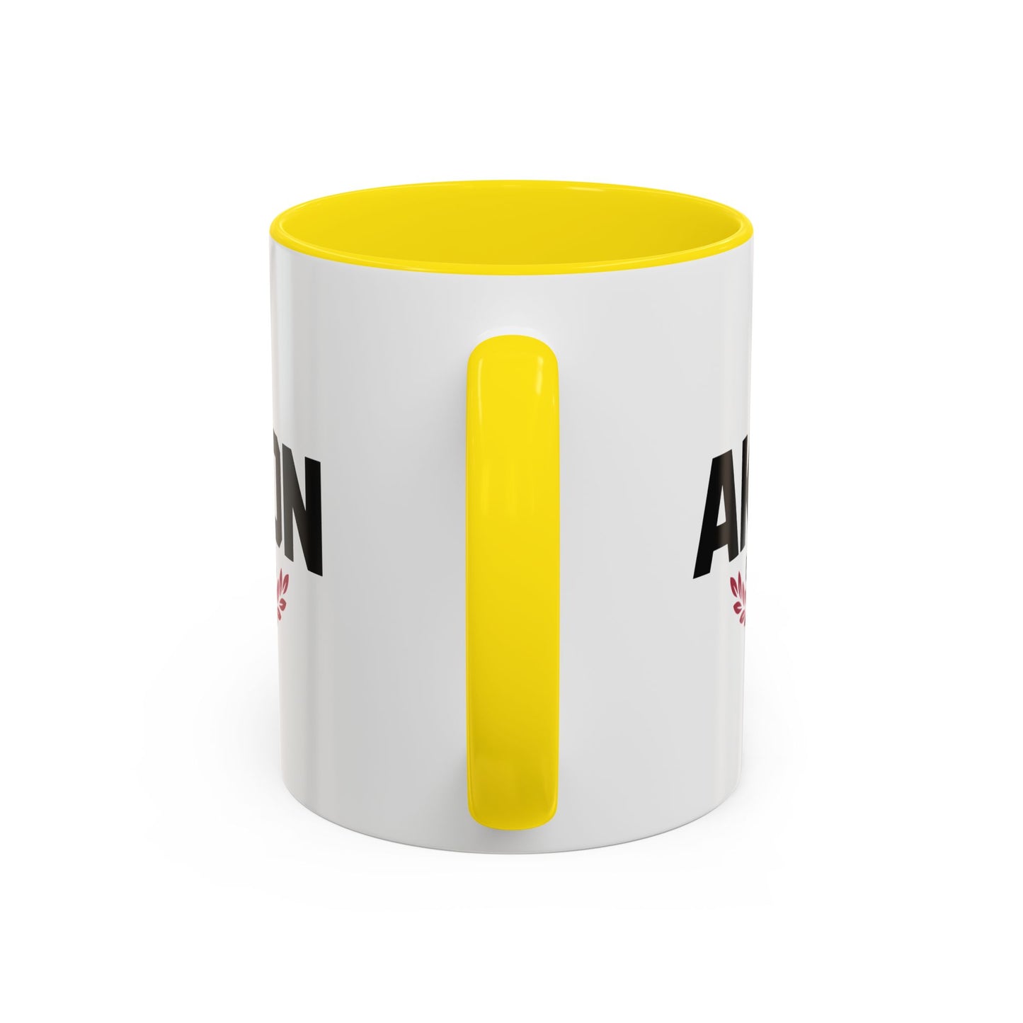 Akron Est. 1825 Accent Coffee Mug — Vintage City Pride Ceramic Mug