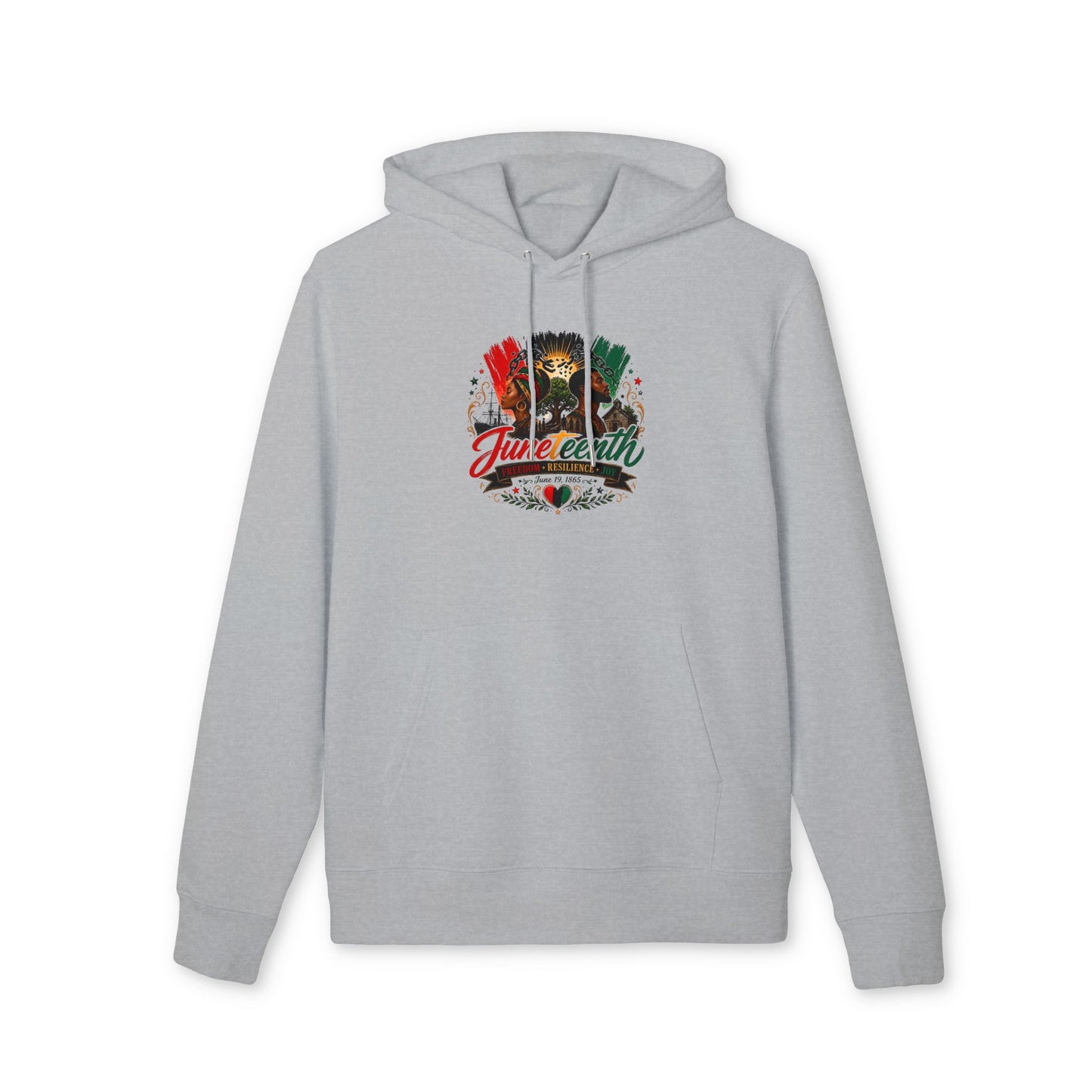 Juneteenth Hoodie — Black Freedom Celebration Sweatshirt