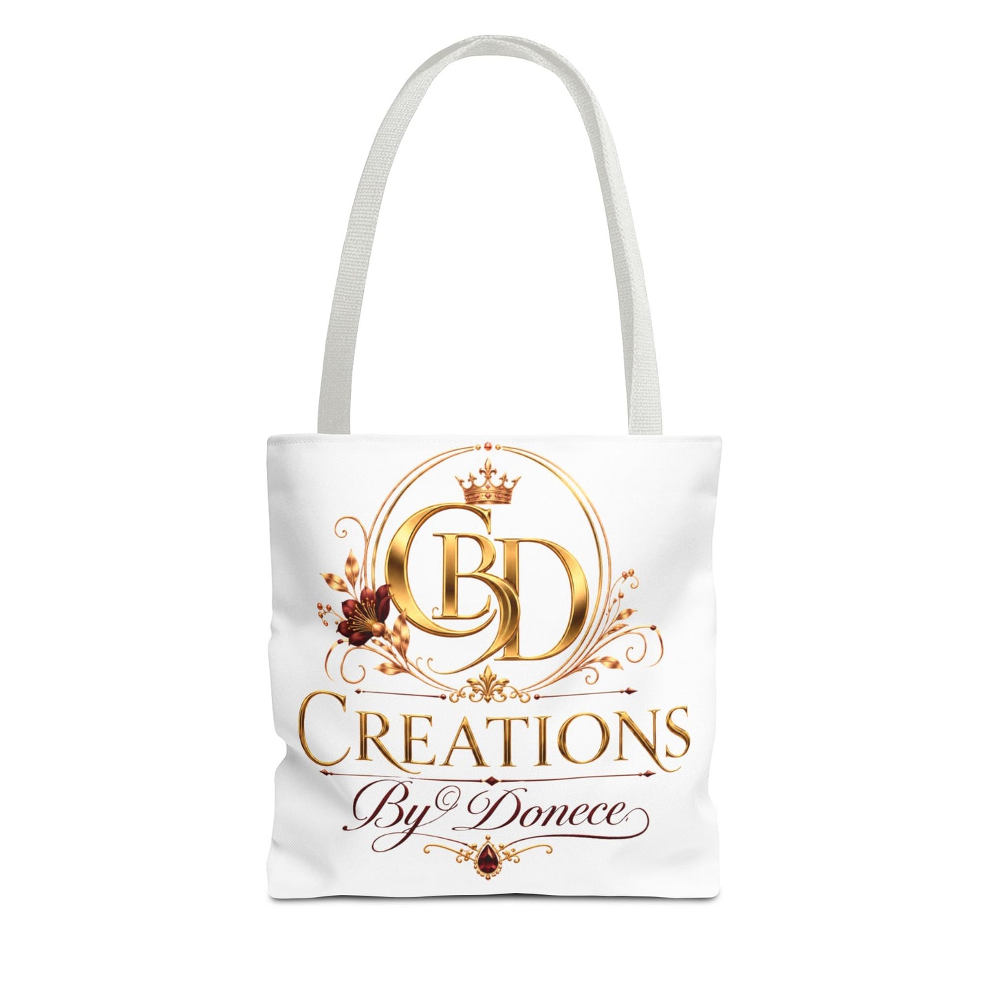 Creations By Donece Logo Tote