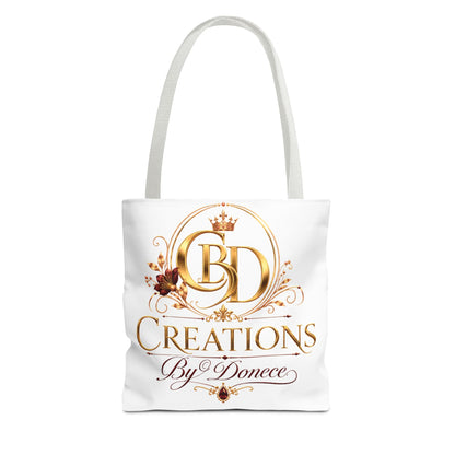 Creations By Donece Logo Tote