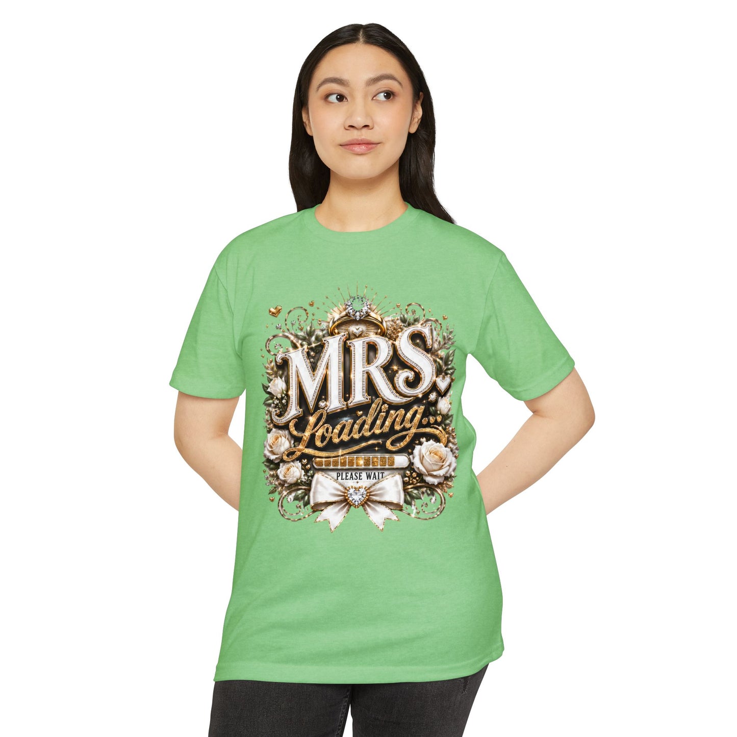 Mrs Loading T-Shirt — Bridal Pregnancy Announcement Tee