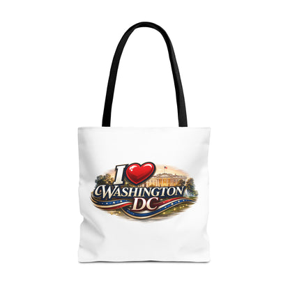 I  Washington DC Tote Bag — Souvenir City Landmark Shopper