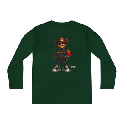 Youth Long Sleeve Tee — Urban Bear Graphic