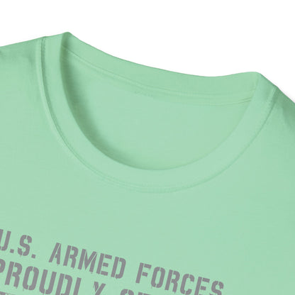 U.S. Armed Forces Proudly Served Navy T-Shirt