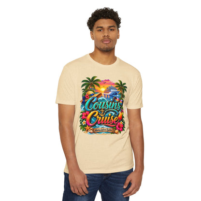 Cousins Cruise T‑Shirt — Tropical Family Vacation Tee