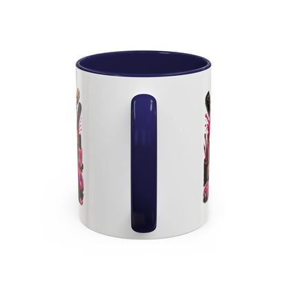 Coffee Mug — "Nails Are My Therapy" Pink Nail Tech Gift