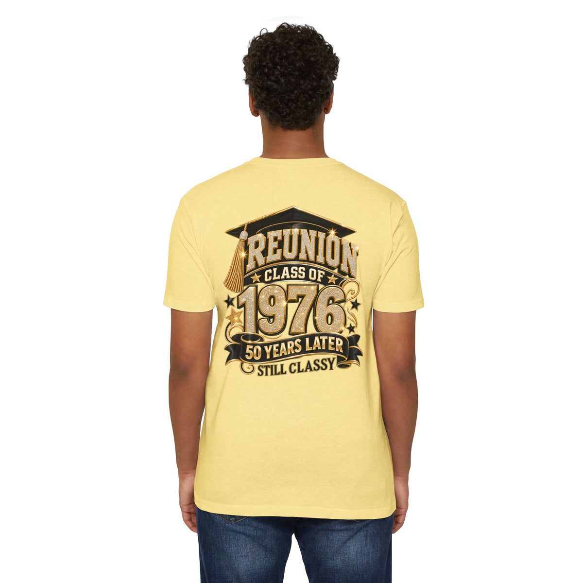 Class of 1976 Reunion T-shirt — 50 Years Later Still Classy