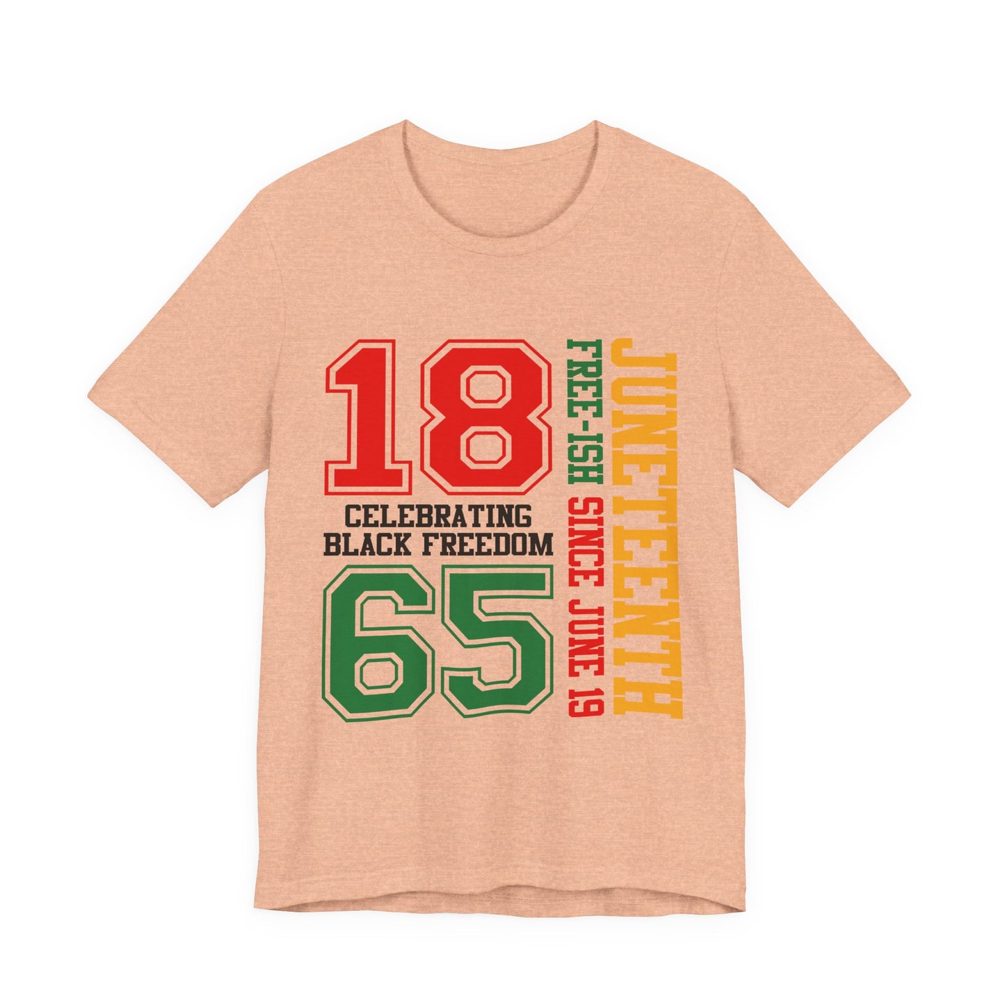 Juneteenth 1865 Celebrating Black Freedom T-Shirt