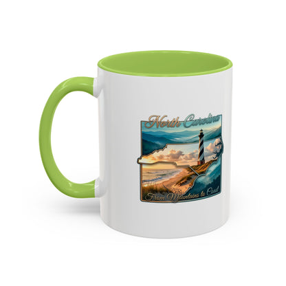 Coastal Lighthouse Coffee Mug – From Mountains to Coast Accent Mug