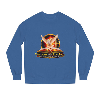 Wisdom and Theology Crewneck Sweatshirt — Dove & Cross Christian Pullover