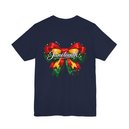 Juneteenth Ribbon Tee — Juneteenth Celebration T-Shirt
