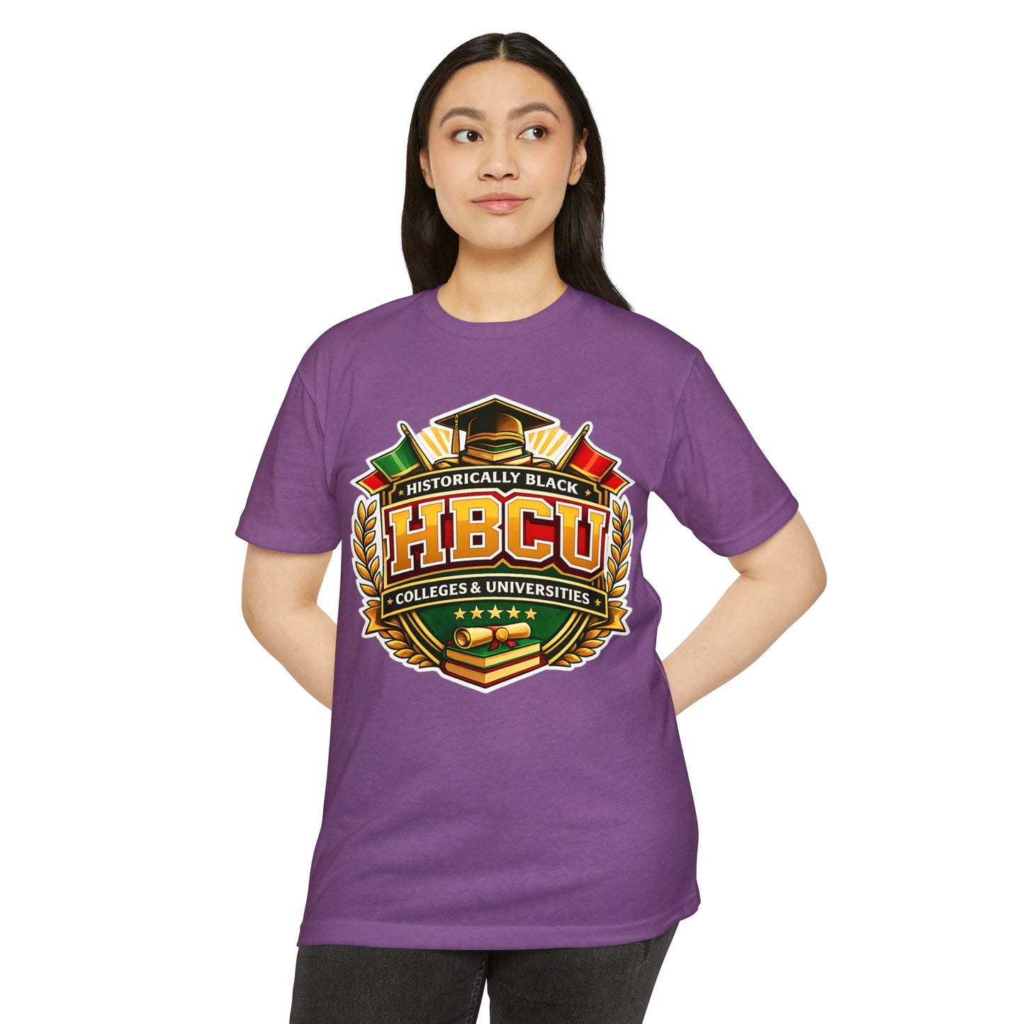 HBCU Pride T-Shirt — Historically Black Colleges & Universities Crest