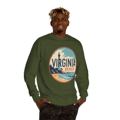 Virginia Beach Retro Lighthouse Sweatshirt