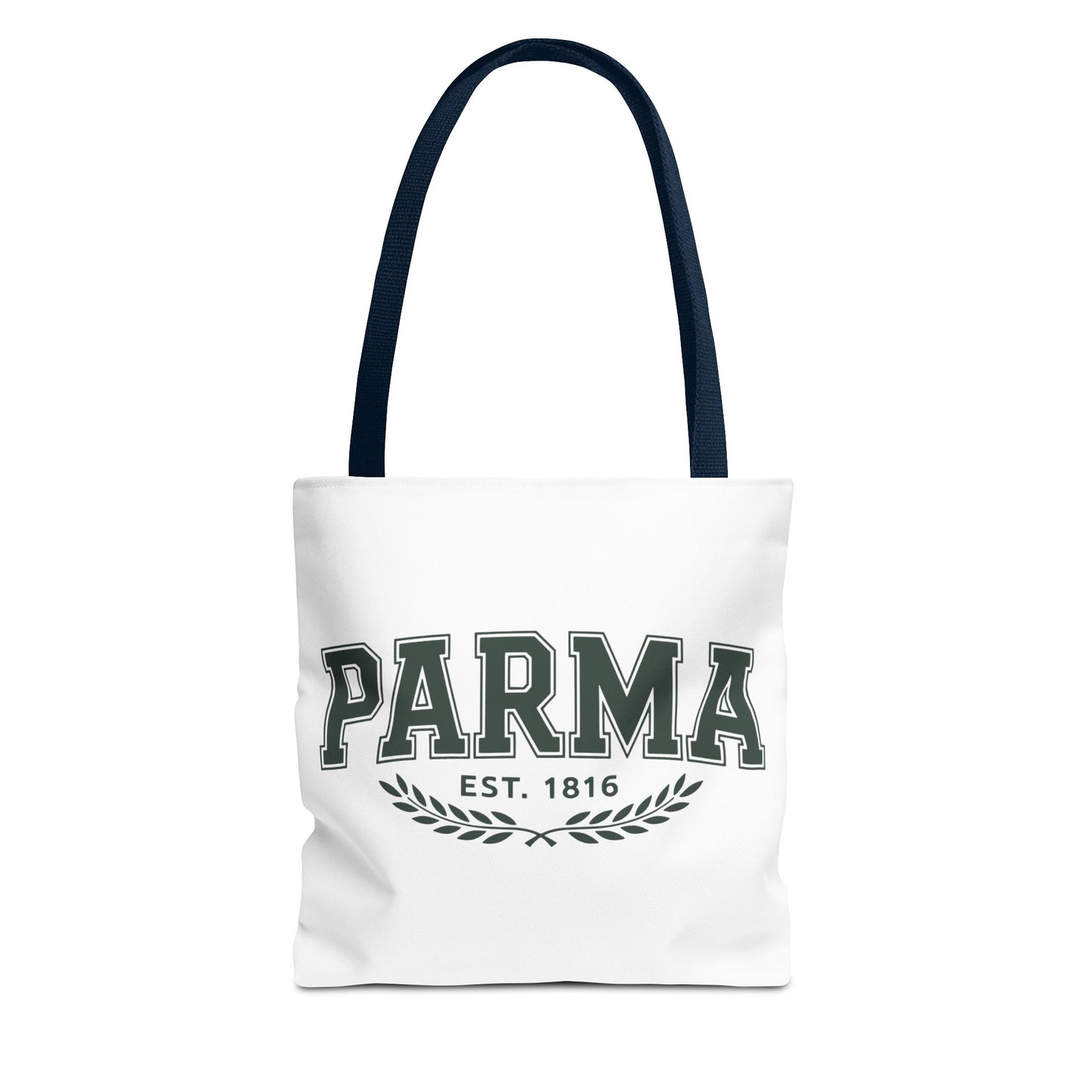 Parma Est. 1816 Tote Bag — Vintage Collegiate Canvas Tote