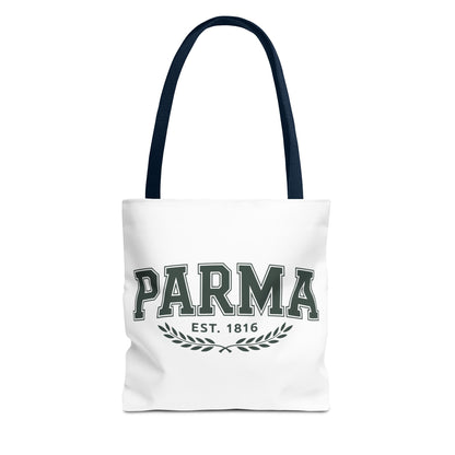 Parma Est. 1816 Tote Bag — Vintage Collegiate Canvas Tote