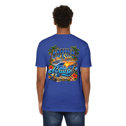 Father & Son Cruise T-Shirt — Tropical Cruise Vacation Gift