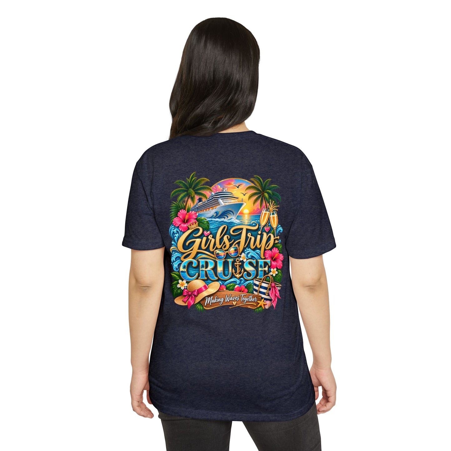Girls Trip Cruise T-Shirt — Tropical Vacation Graphic Tee