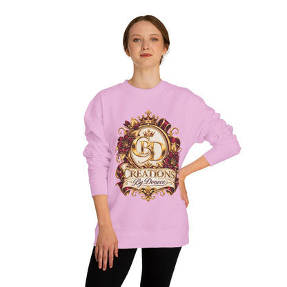 Creations By Denece Gold Emblem Sweatshirt