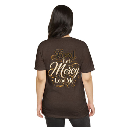 Religious T-Shirt — "Lord, Let Mercy Lead Me" Inspirational Christian Tee